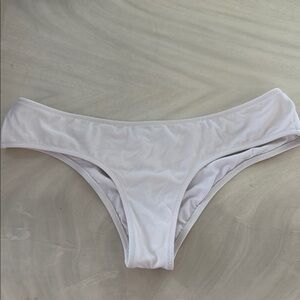 Victorias Secret Cheeky White Bikini Bottom